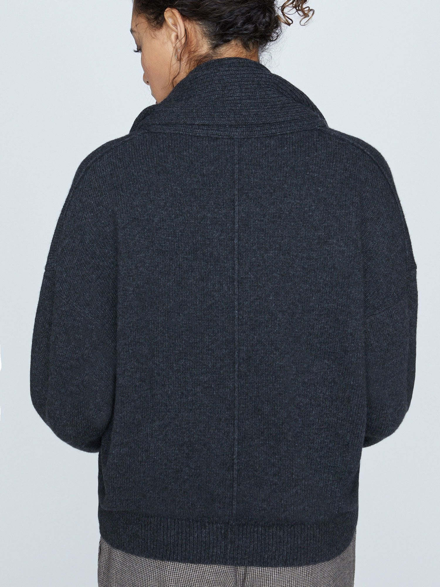 The Rhea Pullover with Scarf Neck