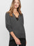 Dk. Charcoal Mélange with Black Lace