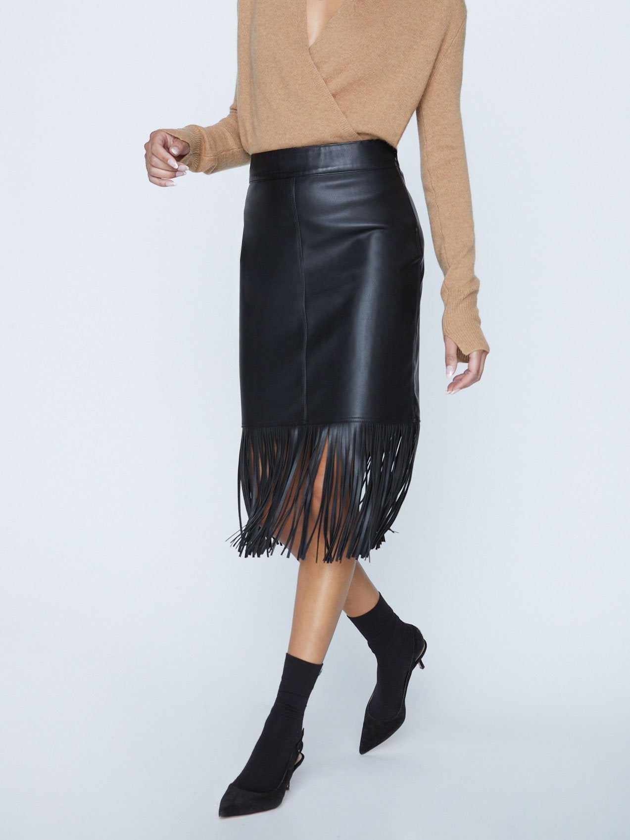 The Rosali Fringe Skirt