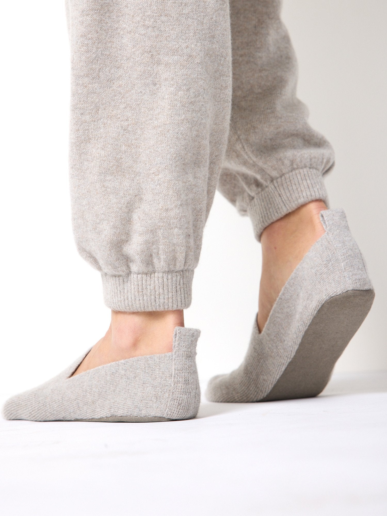 The Luxe Slipper Socks with Vegan Suede